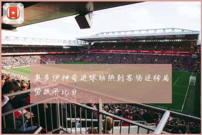 奥多伊神奇进球助热刺客场逆转局势扳平比分